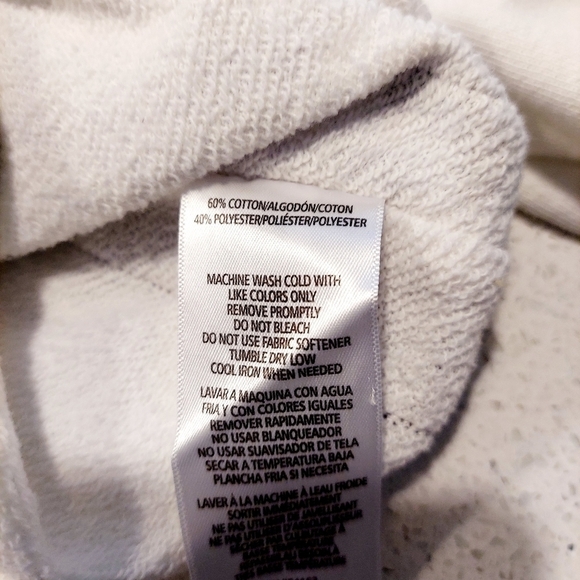 Calvin Klein Performance Cropped Sweatshirt Large - Picture 7 of 13